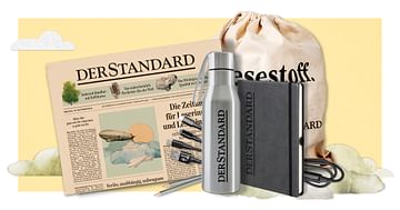 Gewinne ein STANDARD-Abo inkl. Goodie-Bag