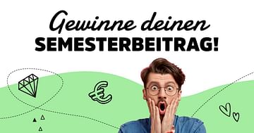 Semesterbeitrag gewinnen!