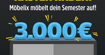 Gewinne 3x1000€ zum Start des SoSe18!