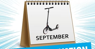 Gewinne 3x1 Scooter von Möbelix!