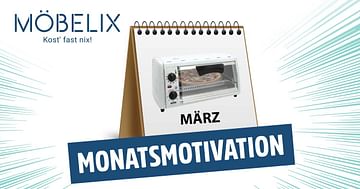 Gewinne 4x1 Minibackofen von Möbelix!
