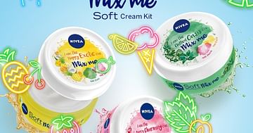 30x ein NIVEA Soft Mix Me Bundle zum Selbermischen