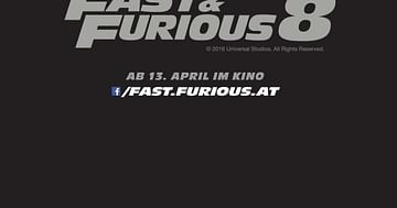 5x1 FAST & FURIOUS 8 Fanpackage