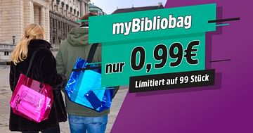 Transparent, schick, myBIBLIOBAG!