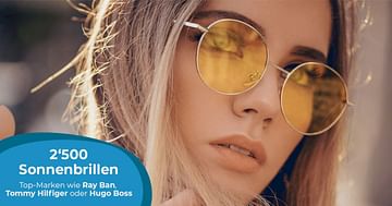 12% Nachlass auf Sonnenbrillen!