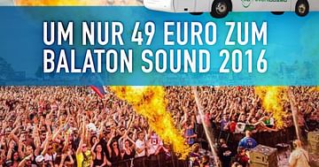 iamstudent und eventbus.eu bringen dich zum Balaton Sound!