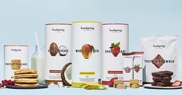 Studentenrabatt mit gratis Goodie-Paket zu deiner foodspring® Bestellung