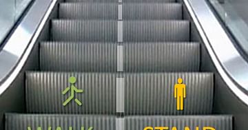 Rolltreppen-Fahrsicherheitstraining