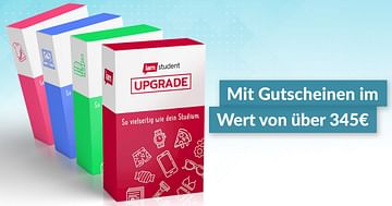 Glückwunsch zum iamstudent.Upgrade!