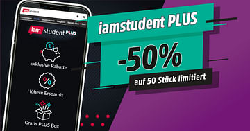 Hol dir jetzt noch mehr iamstudent Vorteile!