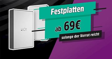Speicherplatz so viel du willst!