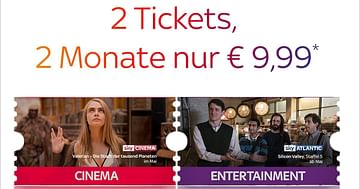 2 Monate unbegrenzter Streaming-Genuss.