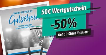 Tickets mit 25€ STUDENT WEEK Rabatt bei WIEN-TICKET !
